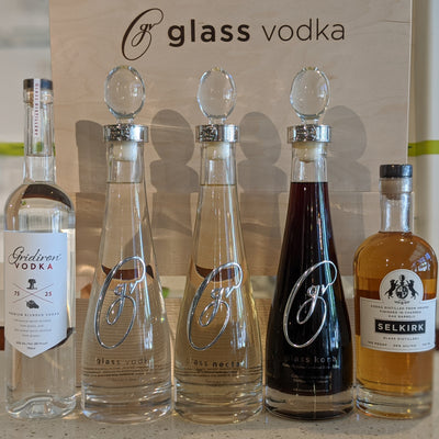 GLASS VODKA